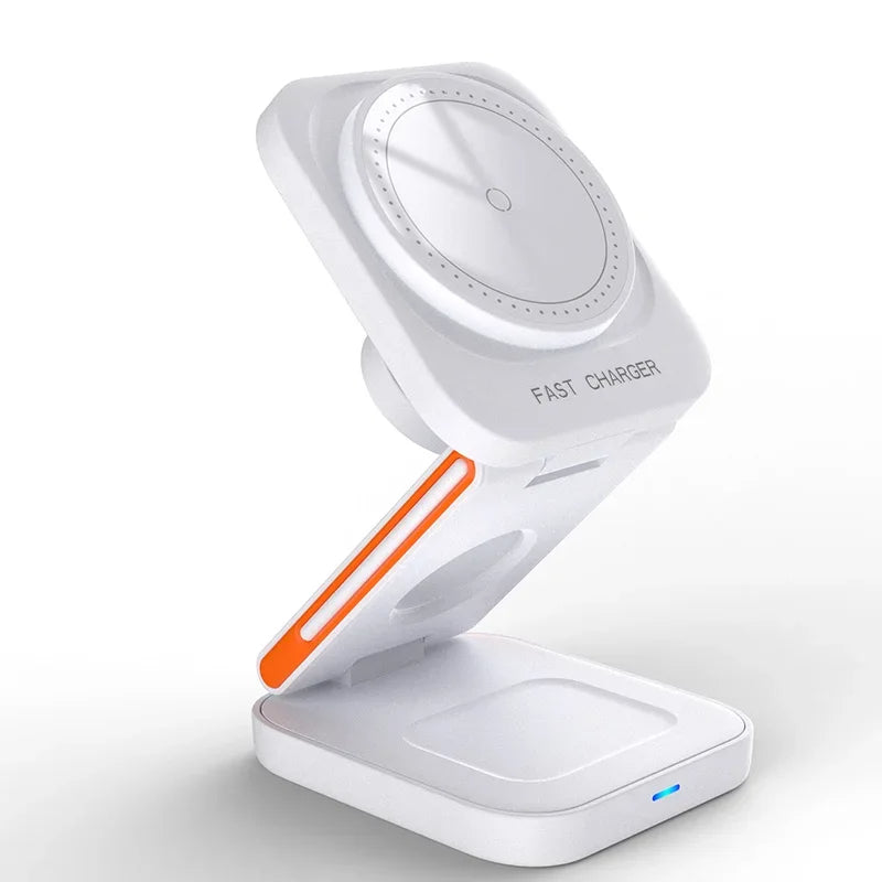 Faltbare 3-in-1-Ladestation