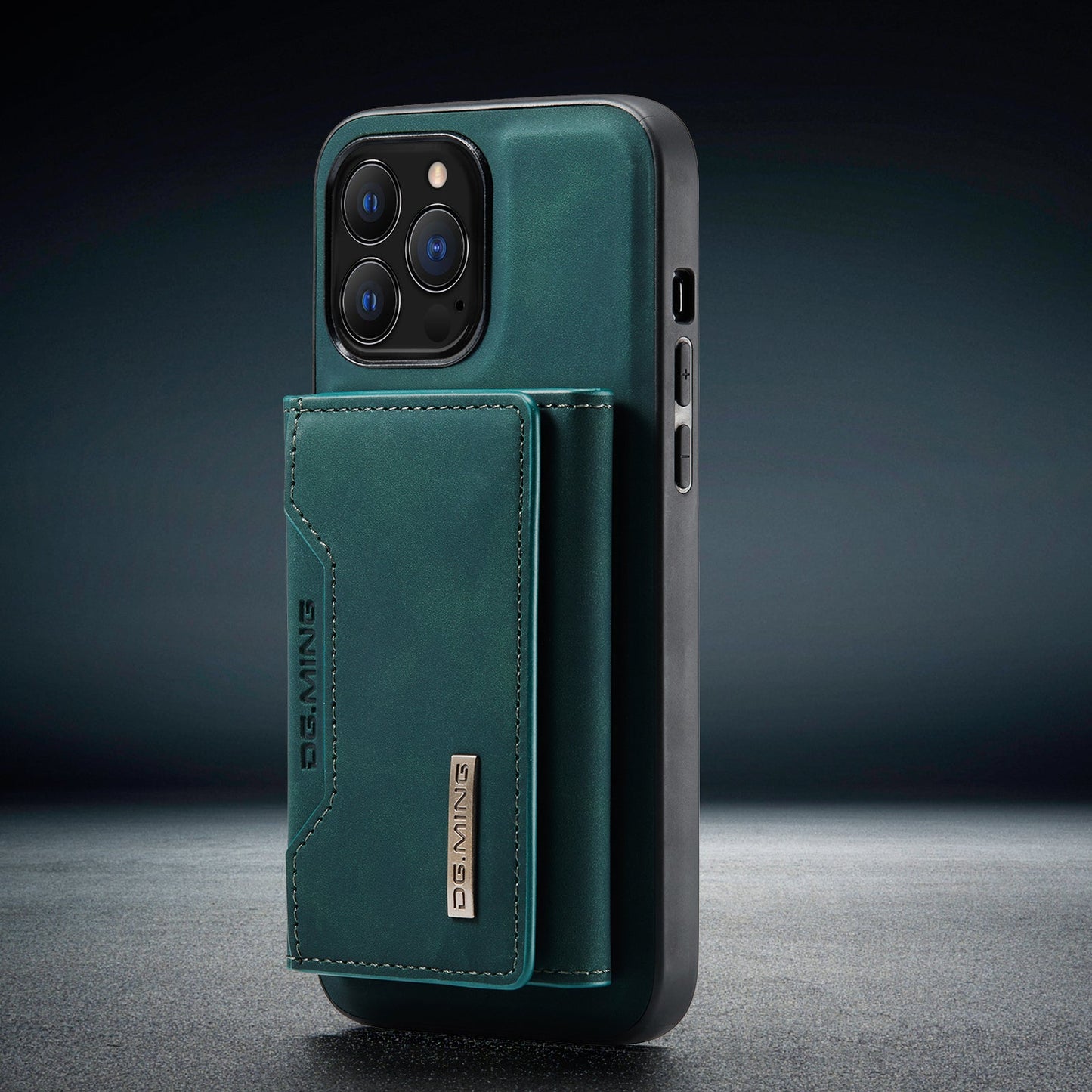 2-in-1 abnehmbare iPhone-Lederhülle, Brieftasche und Kartenhalter