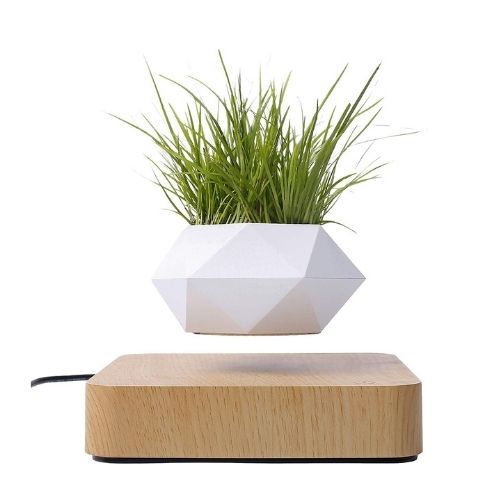 Schwebender Blumentopf