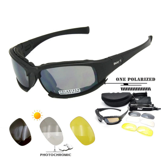 Photochrome taktische polarisierte Sonnenbrille