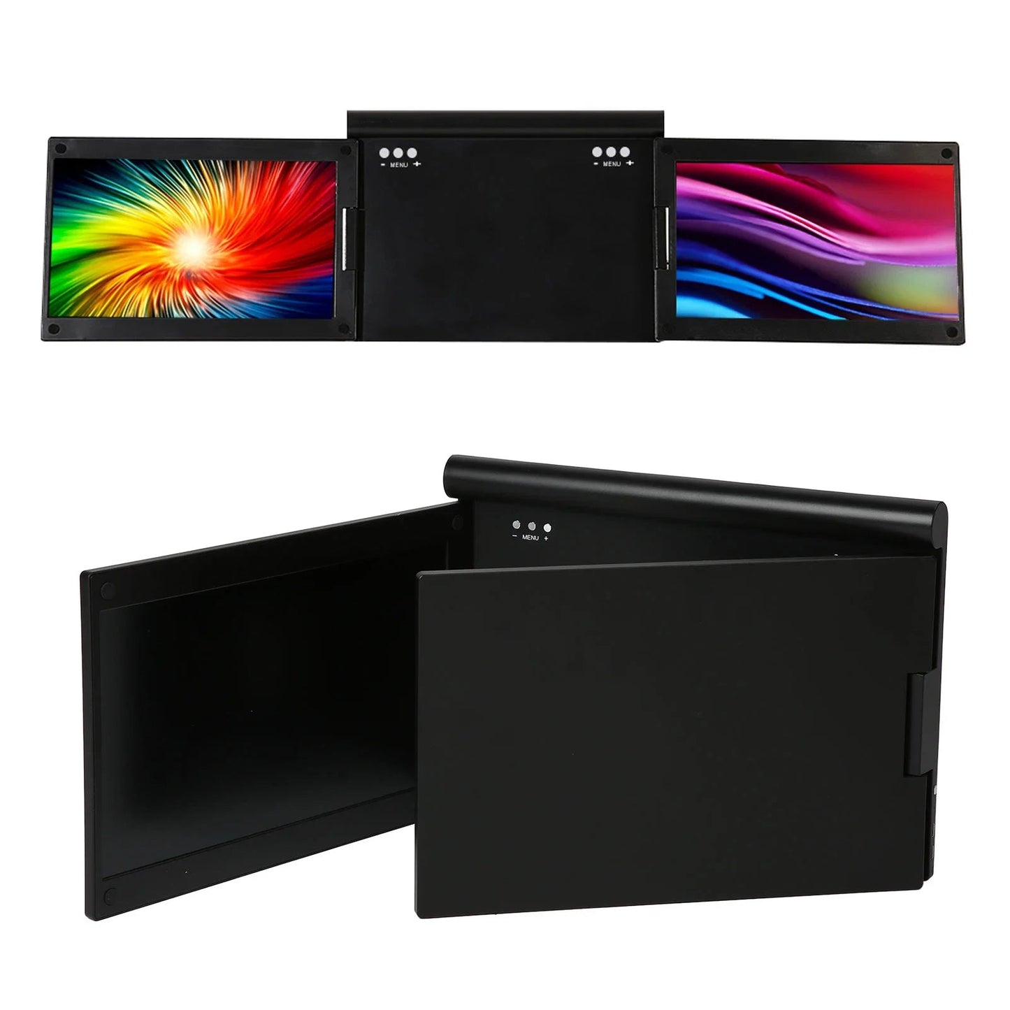 Tragbarer Dual-Screen-Monitor für Laptop
