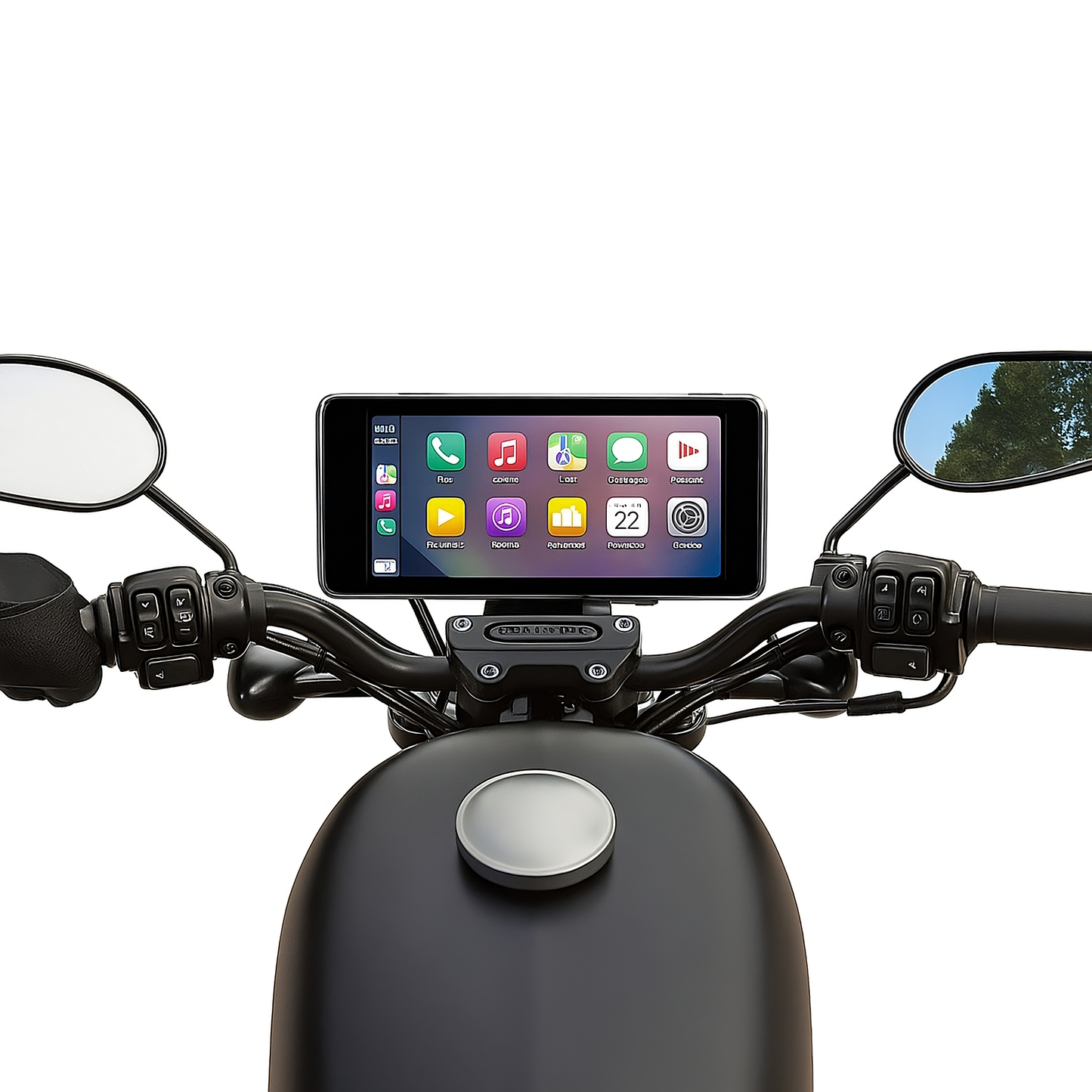 Motorrad Display 7 Zoll