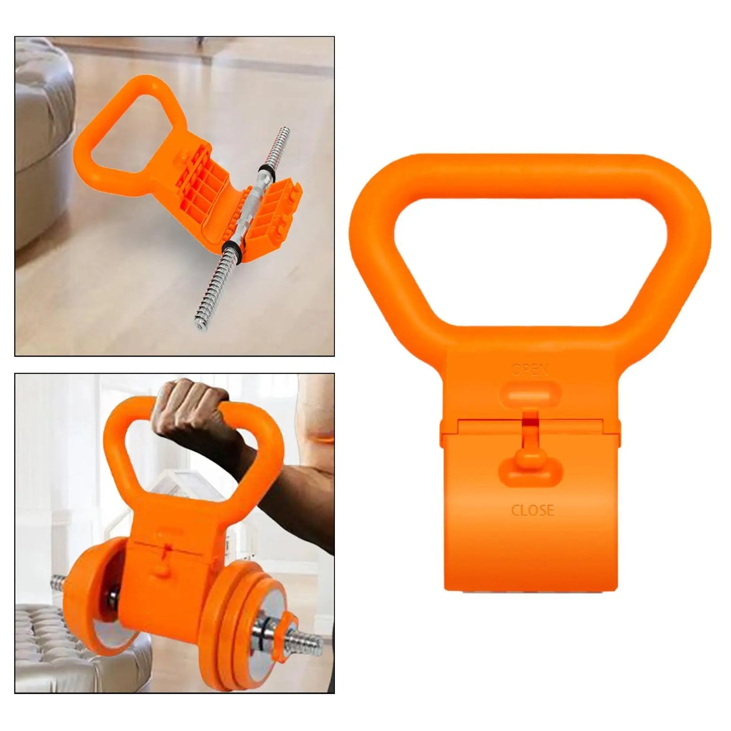 Kettlebell-Griff für Kurzhanteln