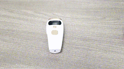 Schmerzloser Haarentferner mit Laser-Epilierer