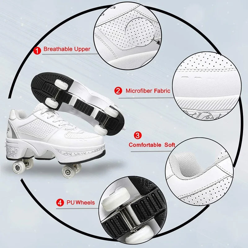 Sneaker Rollschuhe