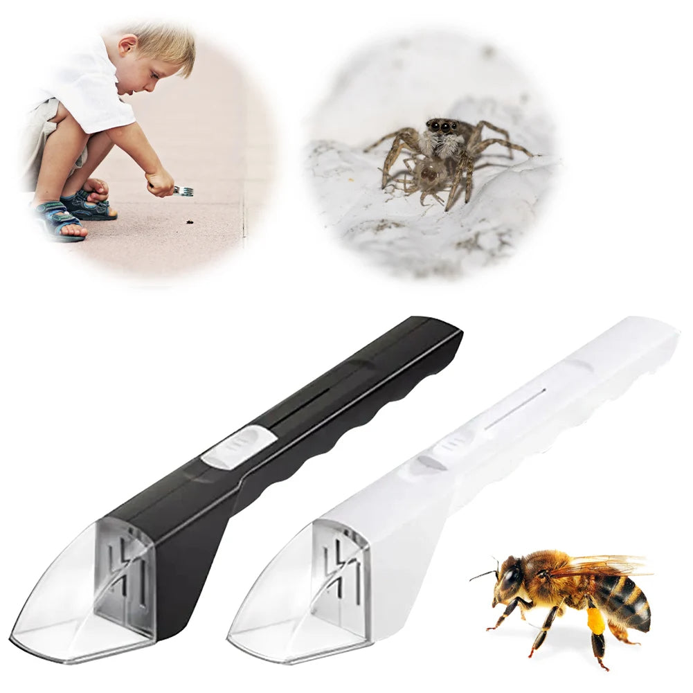 Tragbarer transparenter Insektenfänger