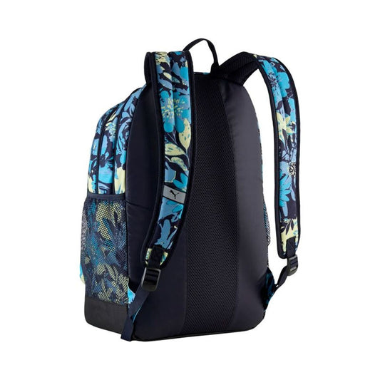 Ryggsäck Puma Academy Aop Bac, marinblå, återvunnen polyester