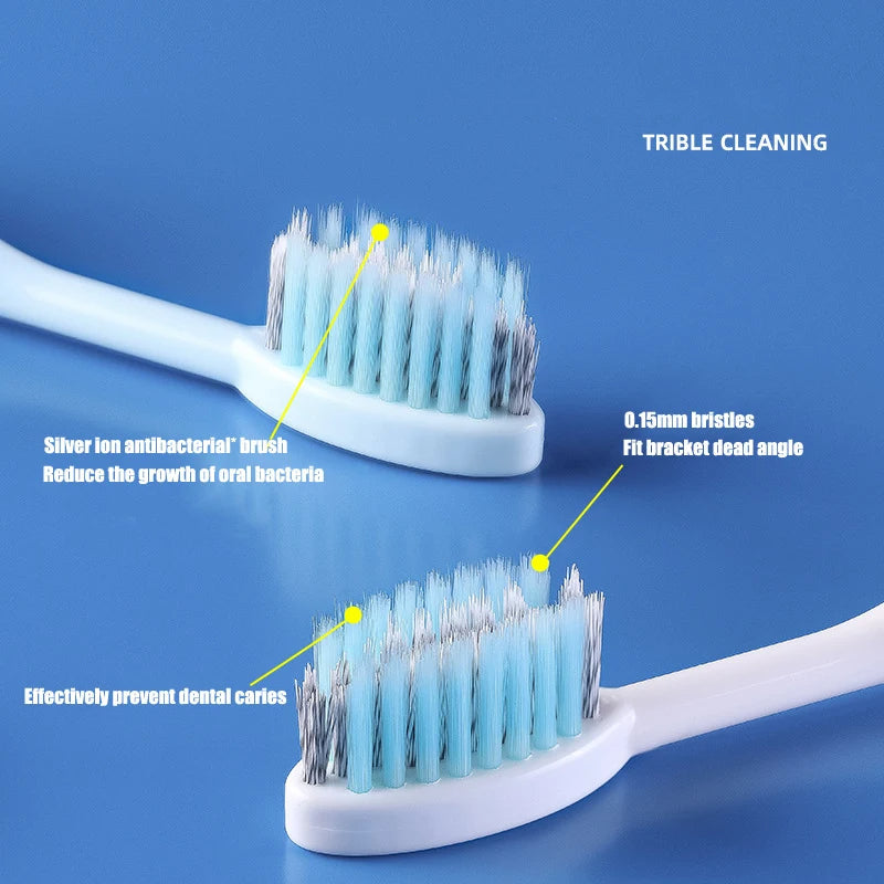 Tragbare 3-in-1-Zahnbürste