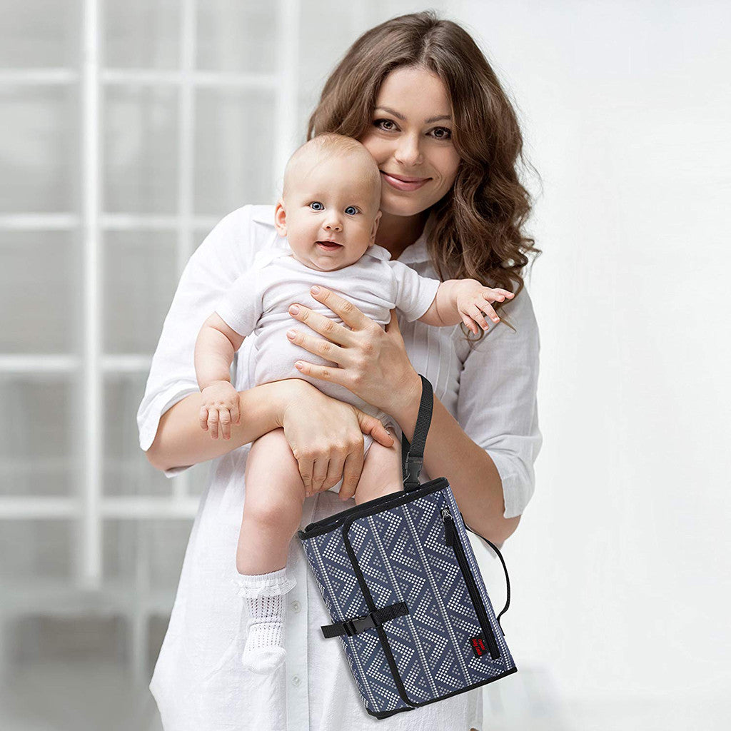 Tragbare Wickelunterlage für Babys