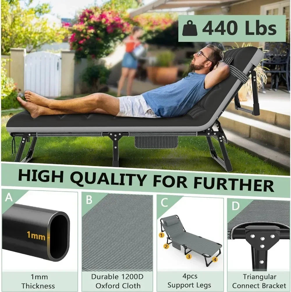 3-in-1-Klapp-Campingbett