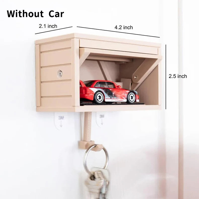 Schlüsselhalter für die Autogarage