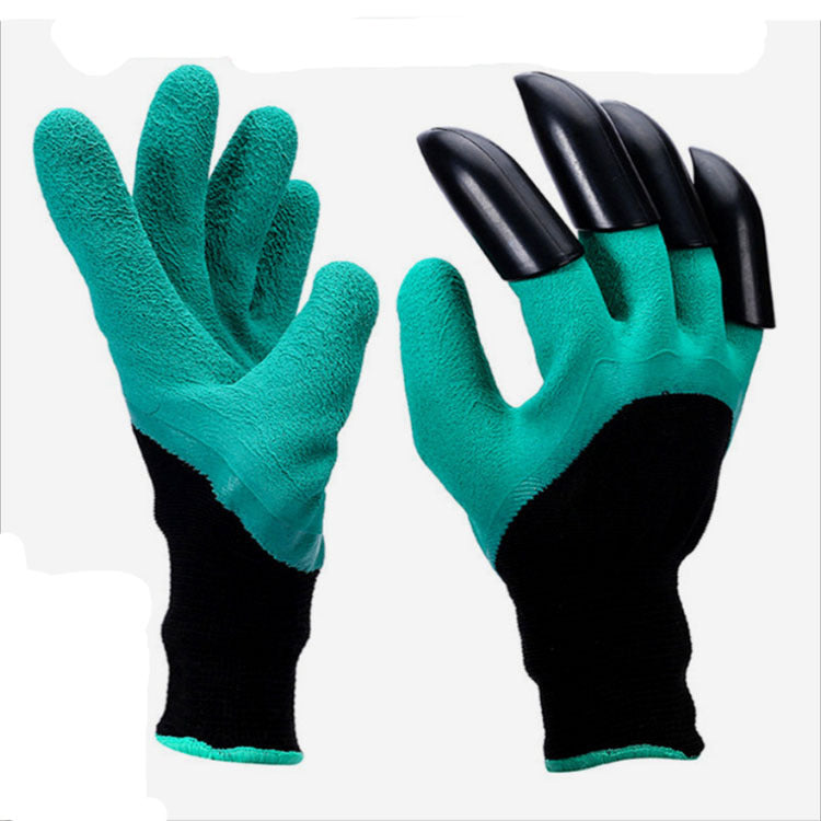 Gartenhandschuhe mit Krallen