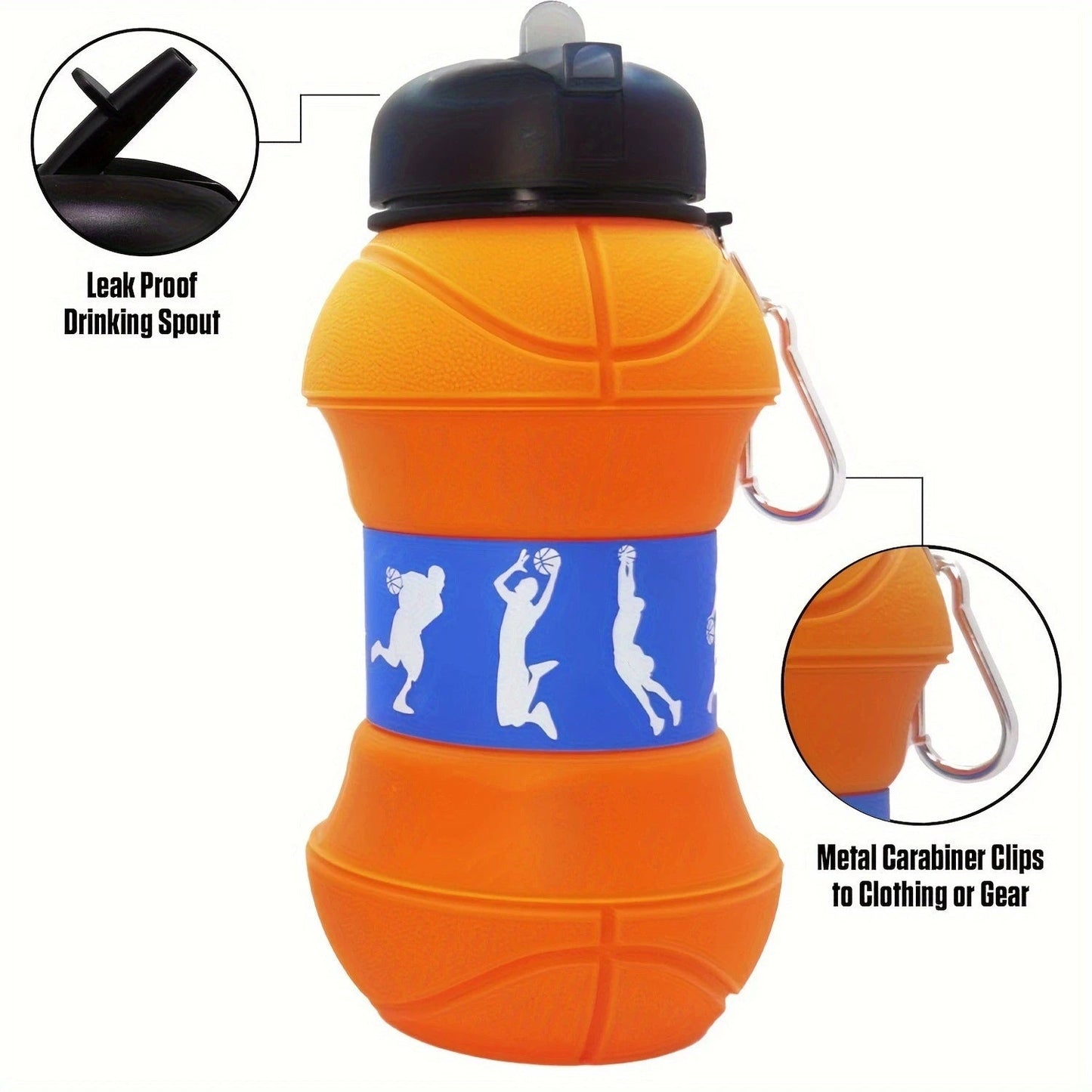 Faltbare Sportballflasche