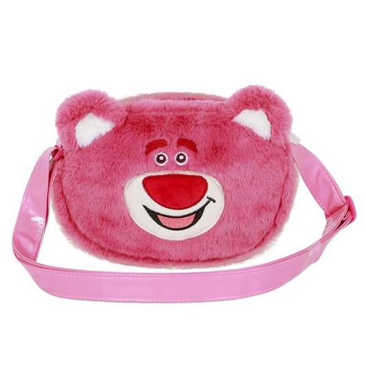 Axelväska Karactermania i polyester, rosa, med blixtlås