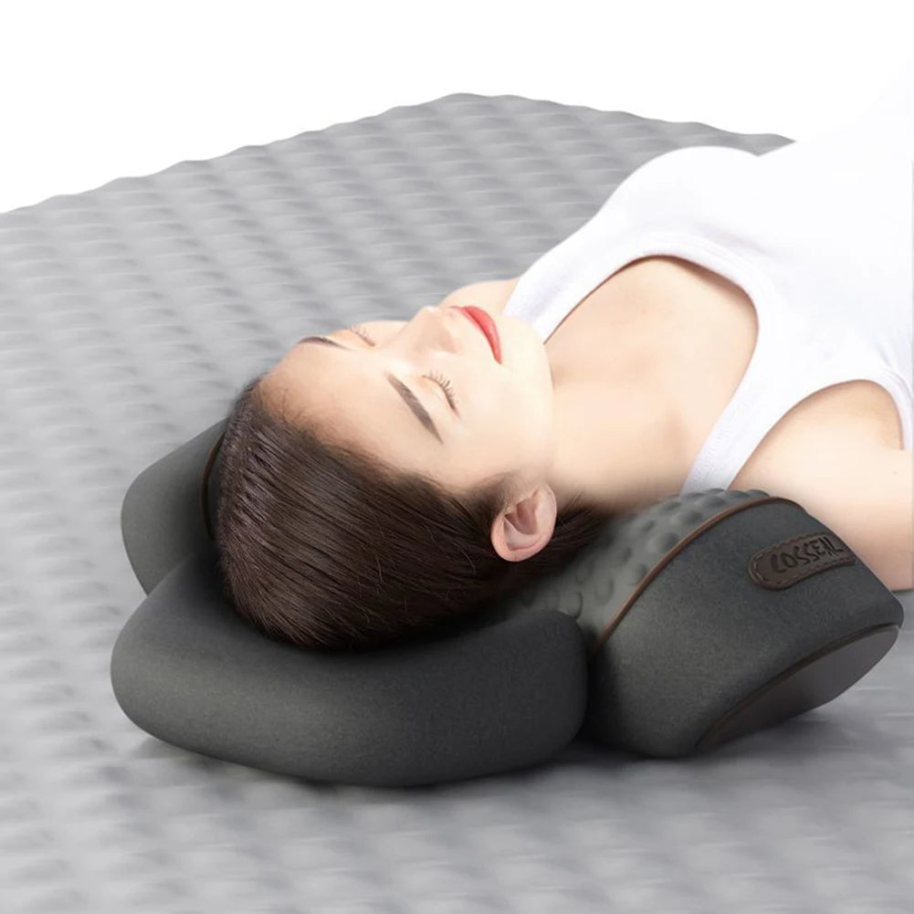 Elektrisches Nackenmassagekissen mit Heizung und Vibration