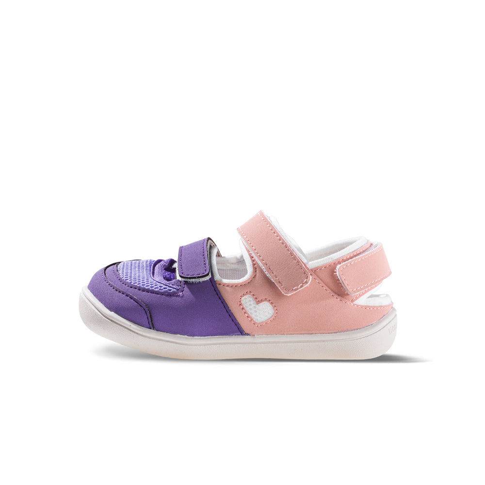 Beaming Baby Soft-Sole Double Velcro Strap Walking Shoes-5