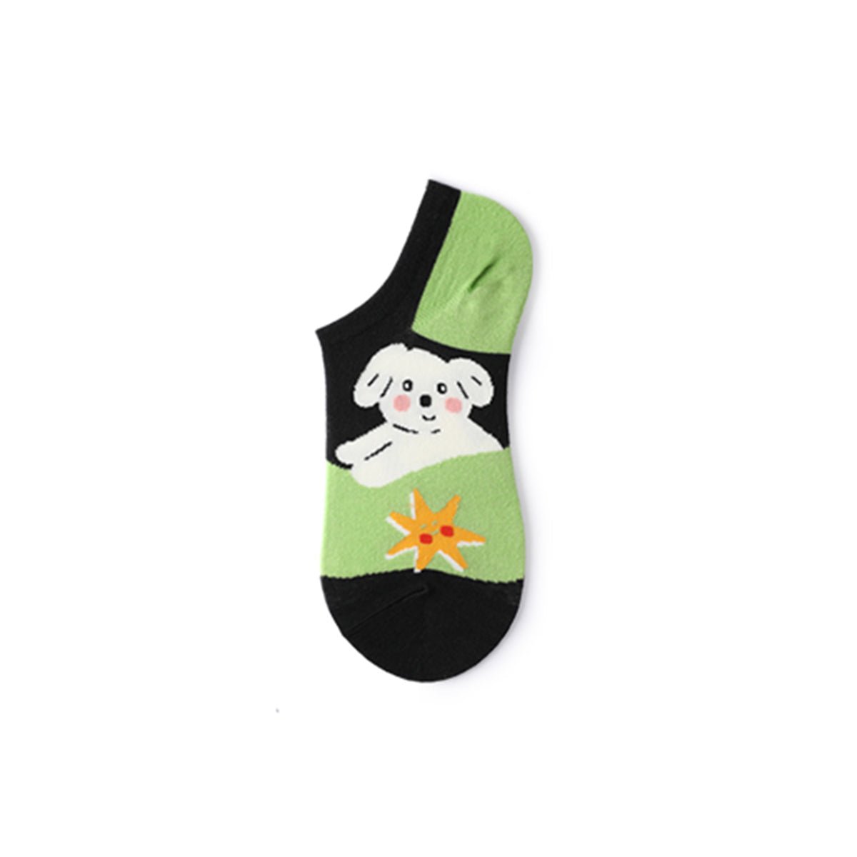 Cartoon Animals Summer Women 5pcs Ankle Socks Set-3