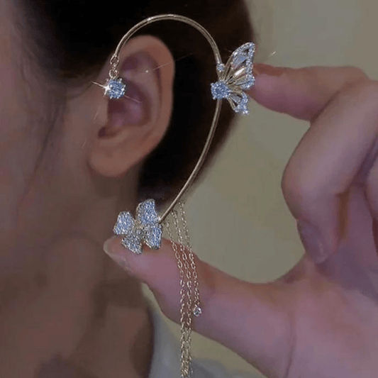 Fjärilsblomma örhängen