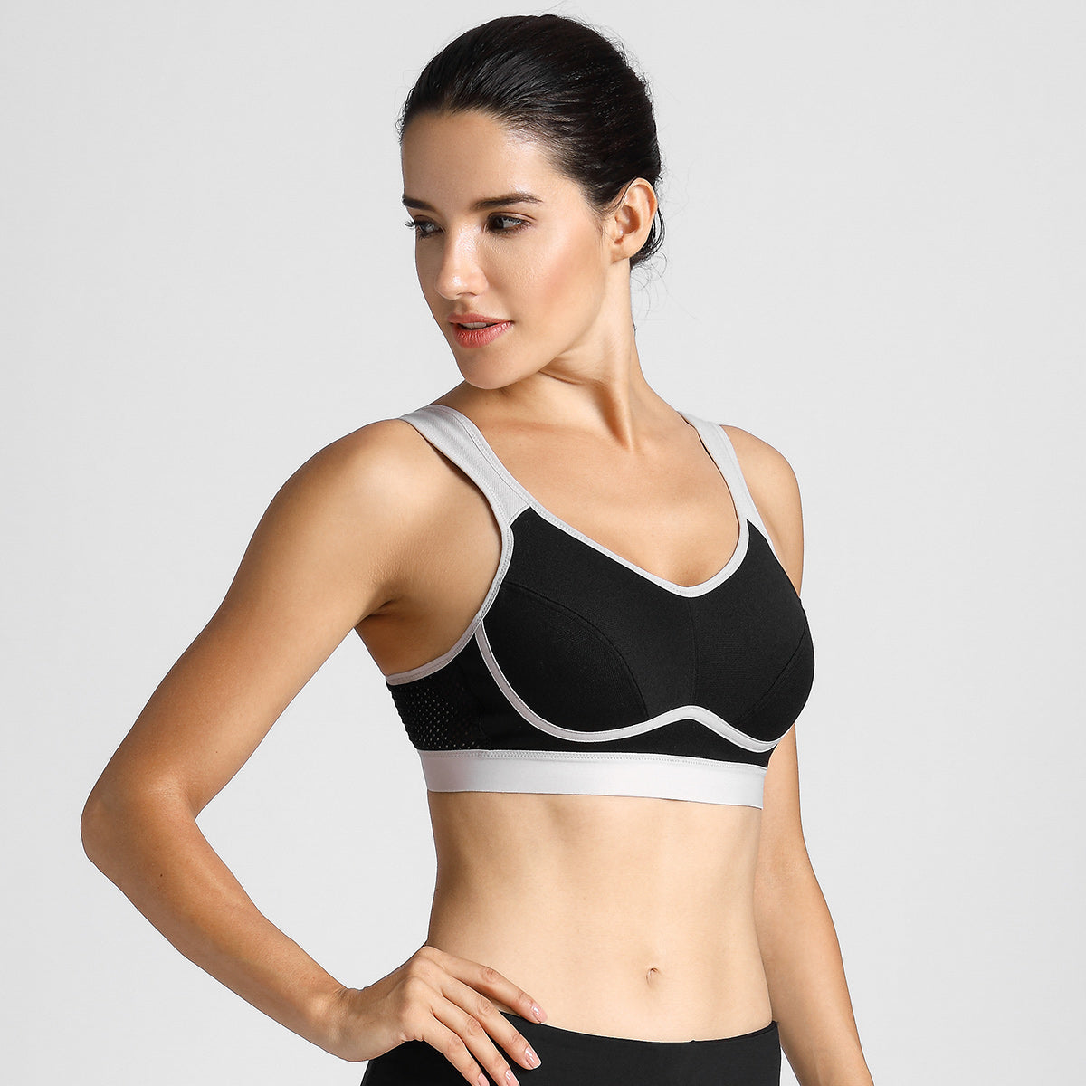 High Impact Bounce Control Wireless Workout Bra-4