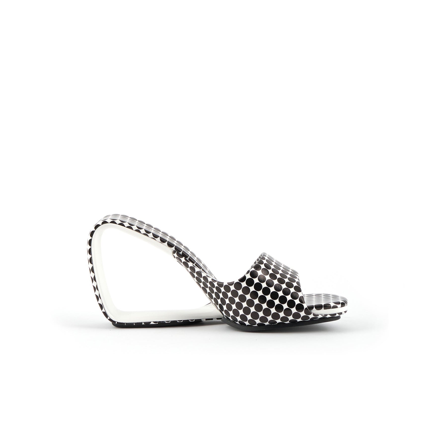 Hollow Heel Slip-On Mules-2