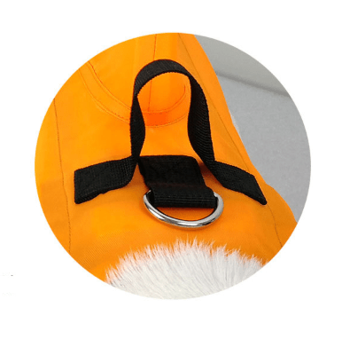 Hundflytväst med Hajfena