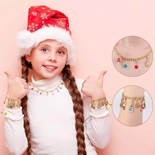 Julkalender DIY jularmband (4 stilar)