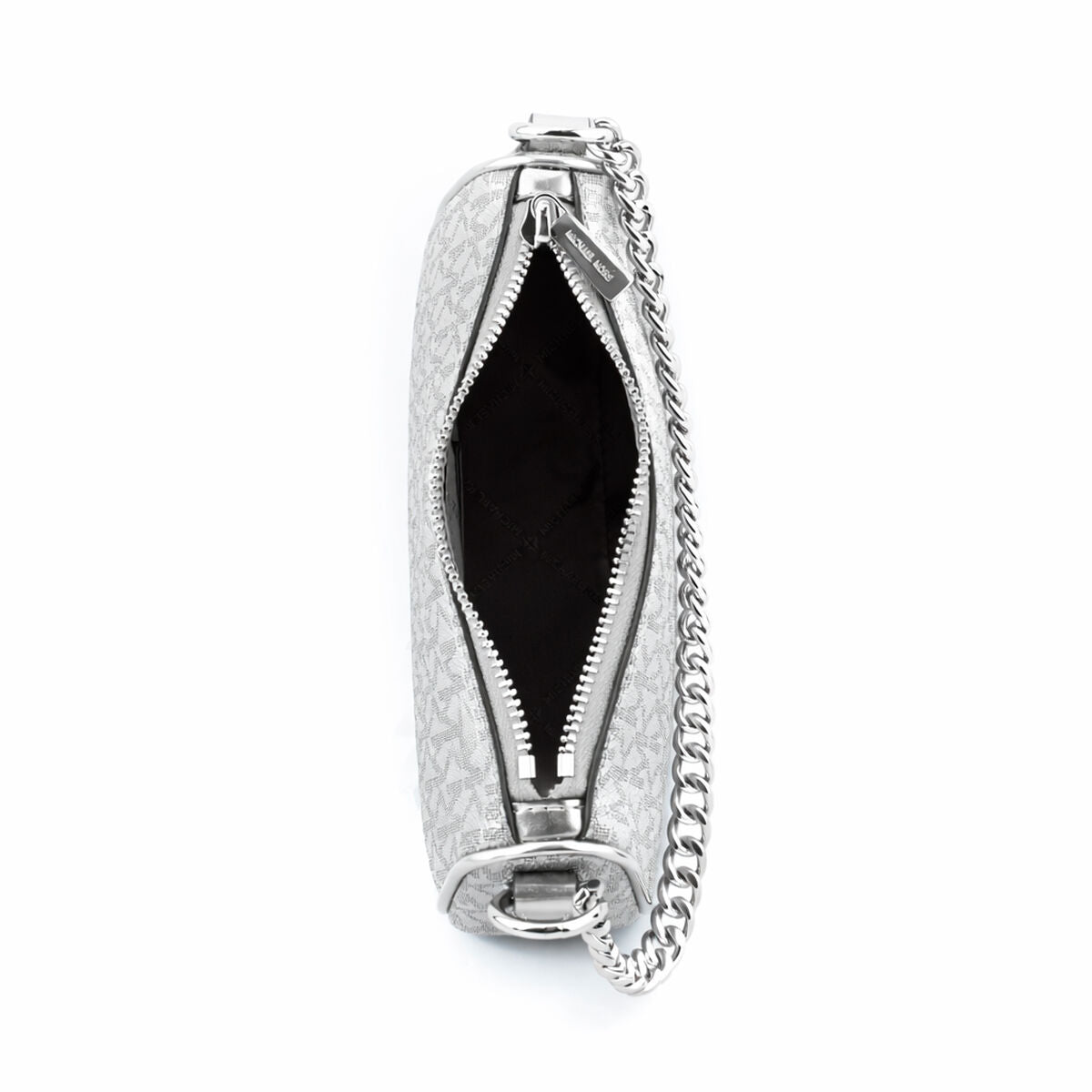 Michael Kors Axelväska Carmela Smidig Blixtlas Grå