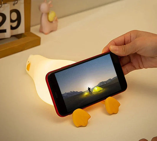 Nattlampa för barn - Anka