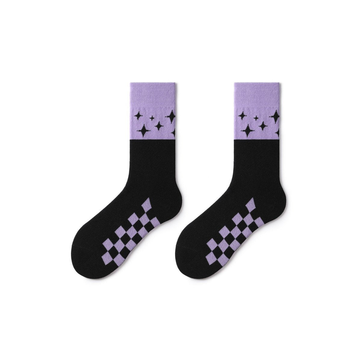 Night Love All-season Women 5pcs Crew Socks Set-2