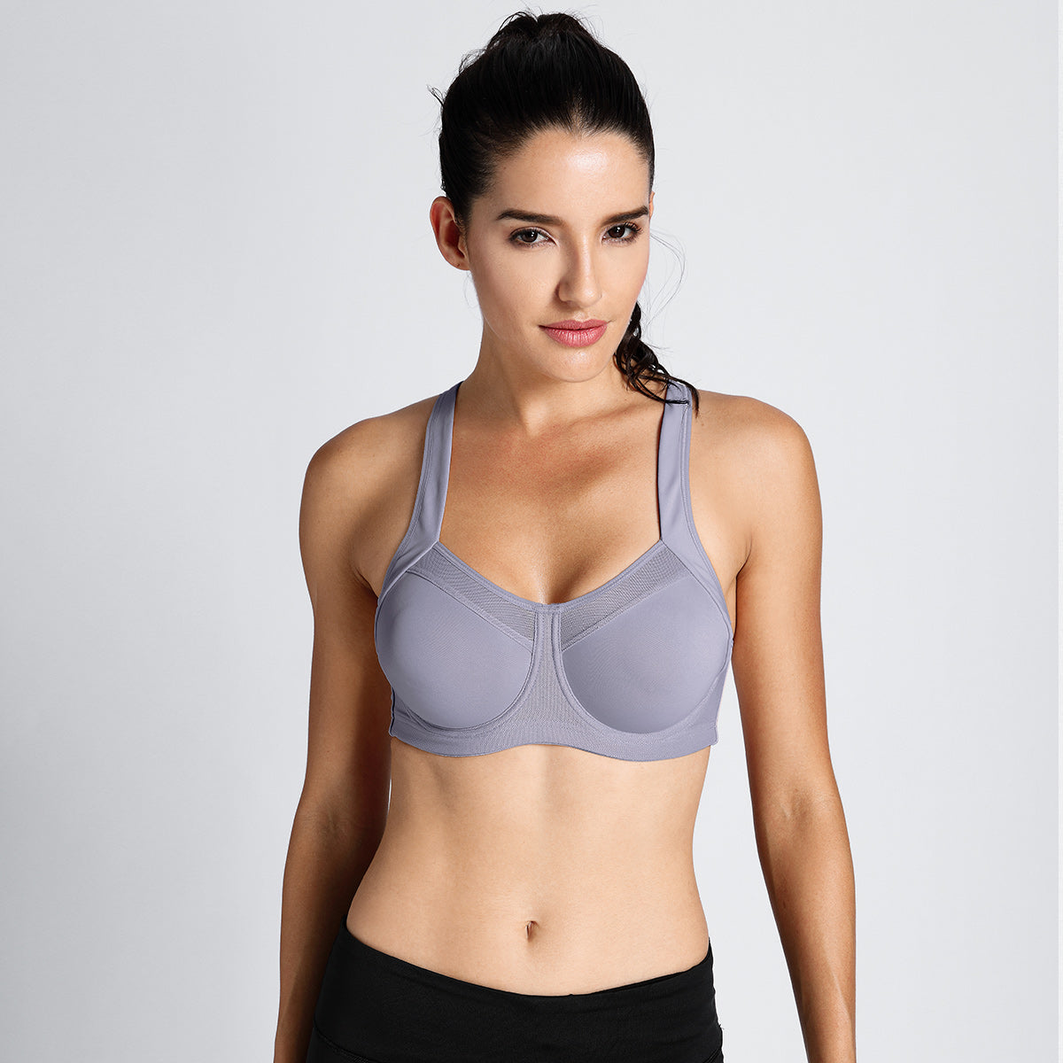 No Bounce High Support Workout Bra-5