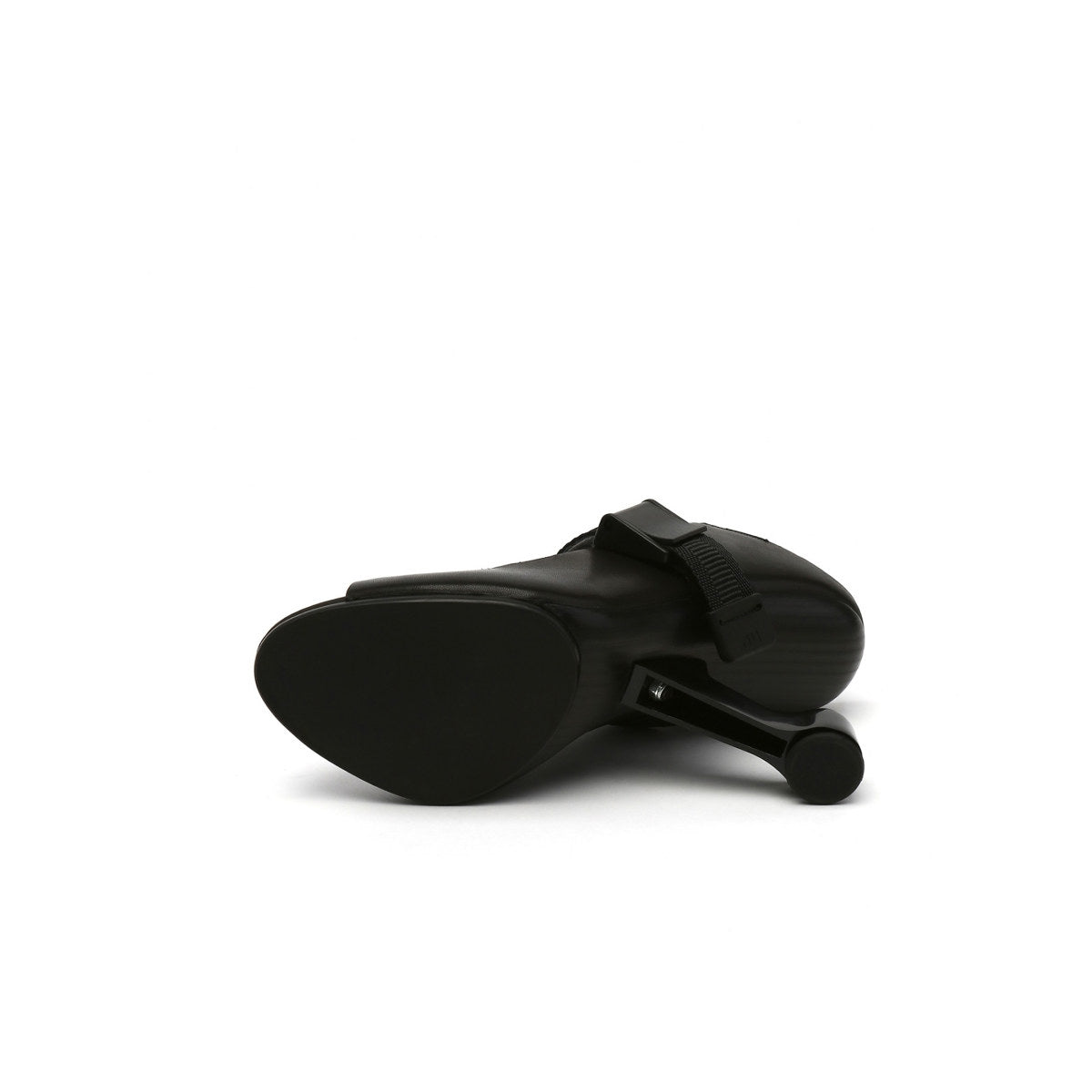 Open Toe Multi Strap Heel-Less Pumps-3