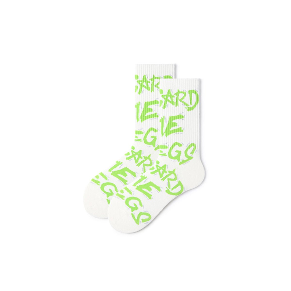 Parkour Graffiti All-season Unisex Crew Socks-0