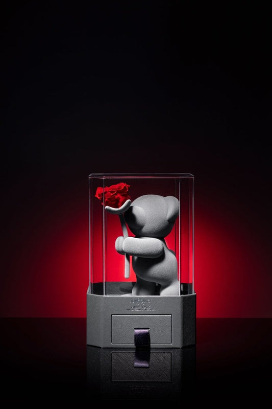 Love in Bloom Teddy Bear Gift-0