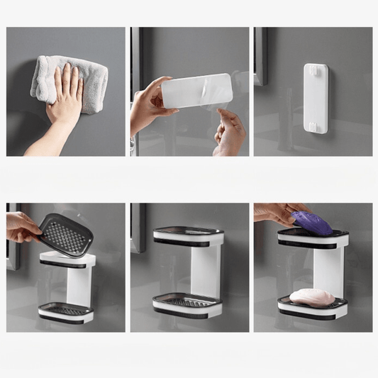 Självdränerande tvålfat