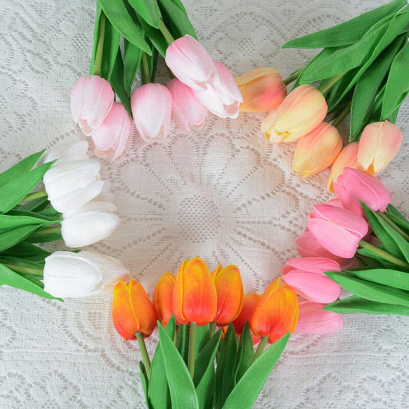 Solros och Tulpan Lampa