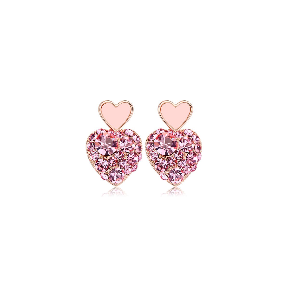 Sweetie Heart Pink Earrings-0