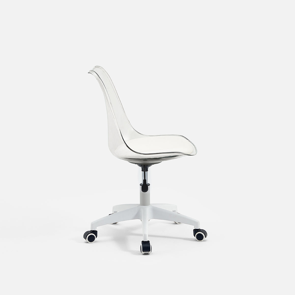 Transparent Ice White Chair-4