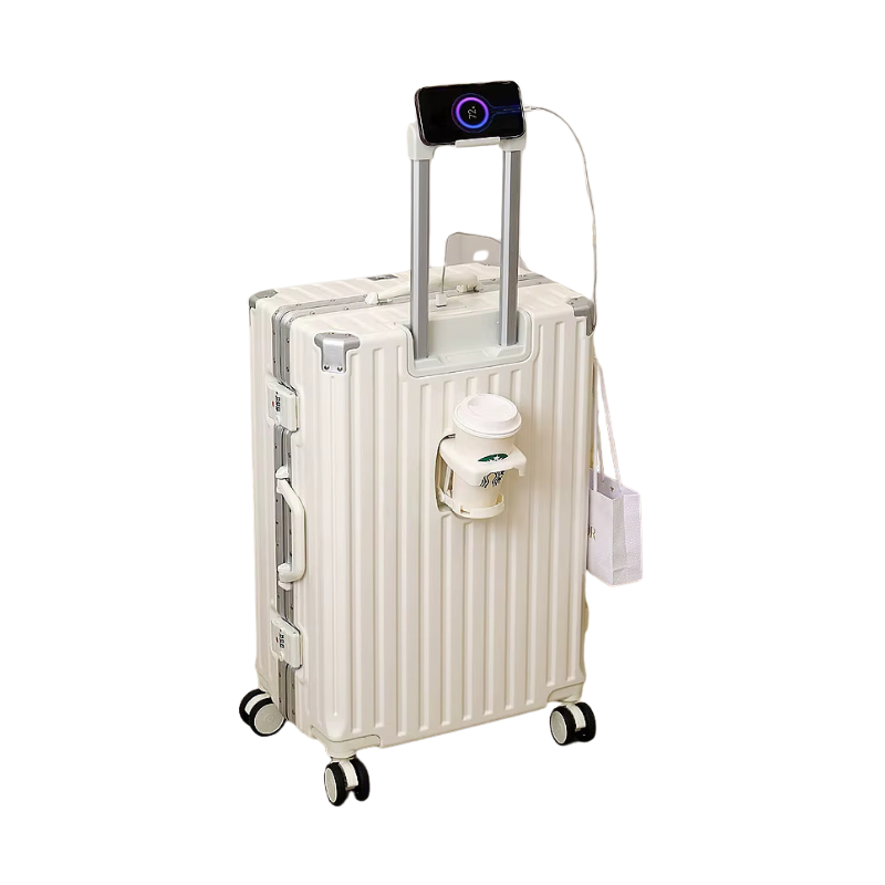 Resväska i polykarbonat, TSA-lås och 360° hjul