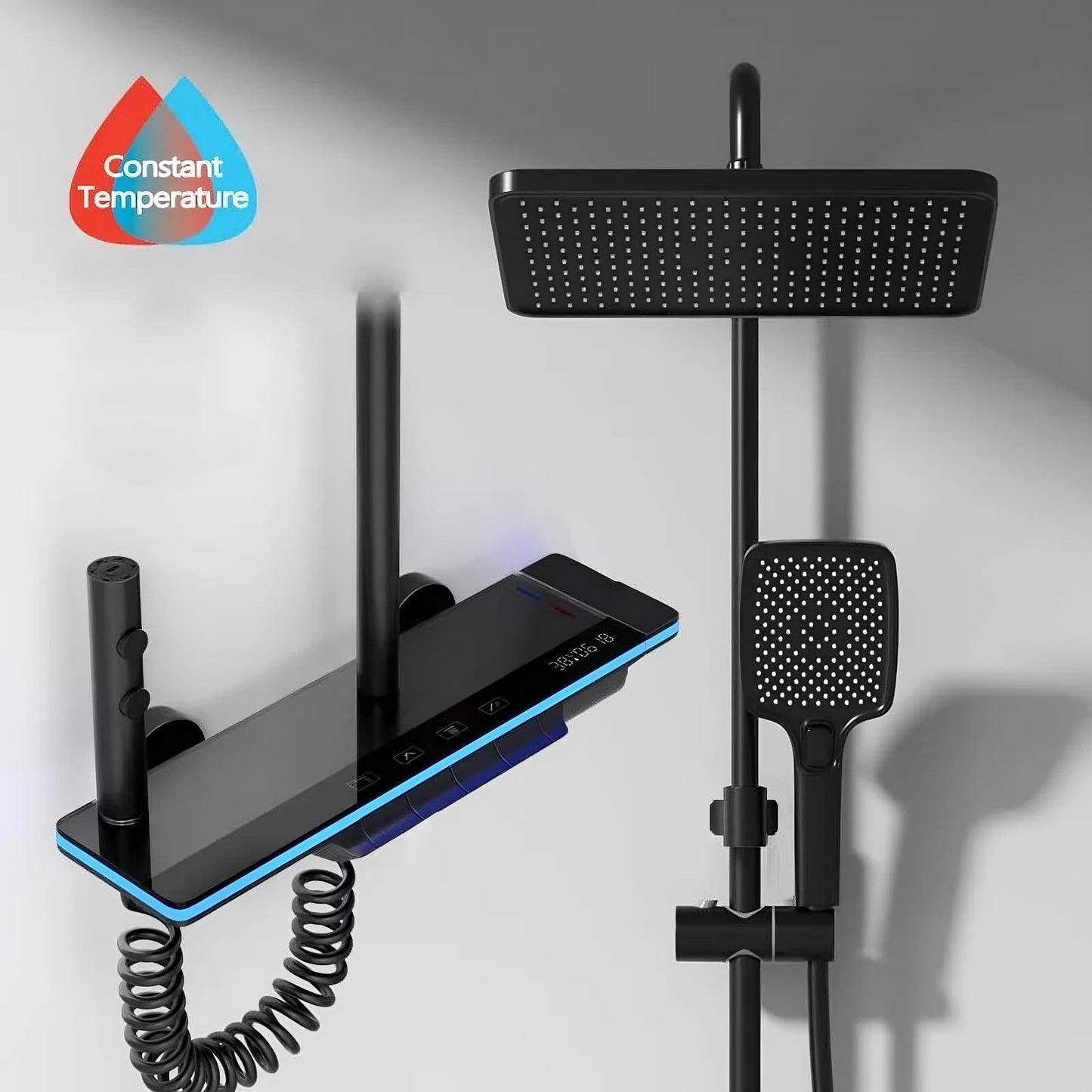 Luxus-Duschthermostat-System-Set