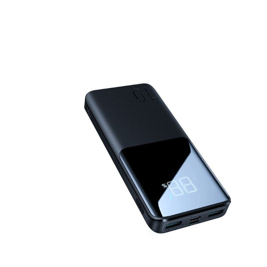 Powerbank 10000 mAh, LED-display och dubbla USB-portar