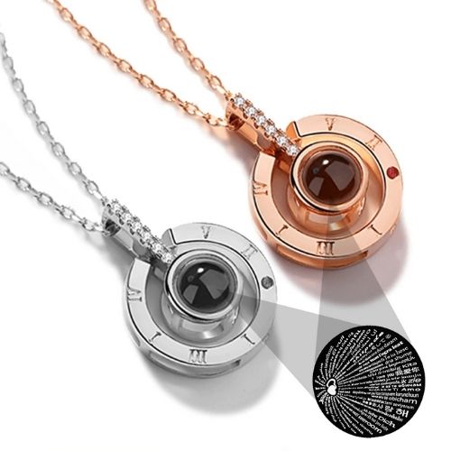 Halskette „Ich liebe dich in 100 Sprachen“