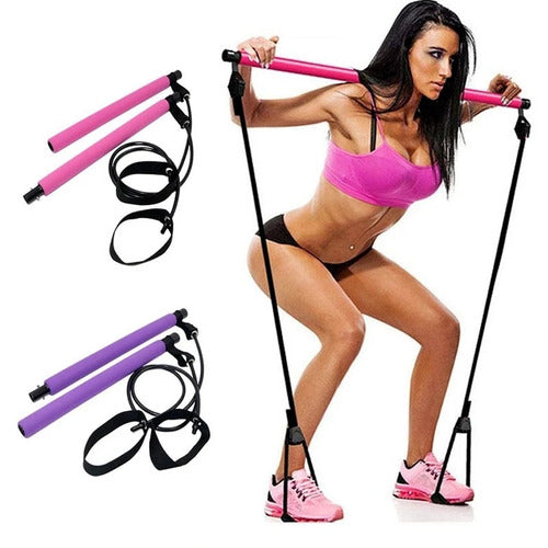 Tragbare Pilates-Stange