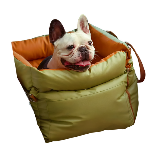 Hunde-Autositzbett mit Sicherheitsschnalle