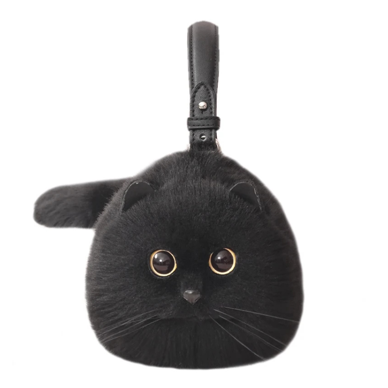 Katzenhandtasche