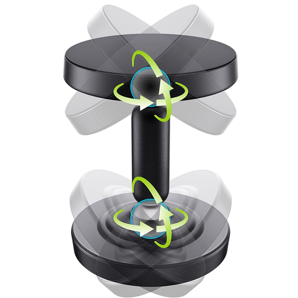 Dualer magnetischer Handyhalter fürs Fitnessstudio