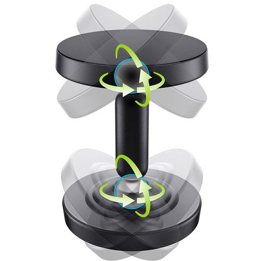 Dualer magnetischer Handyhalter fürs Fitnessstudio