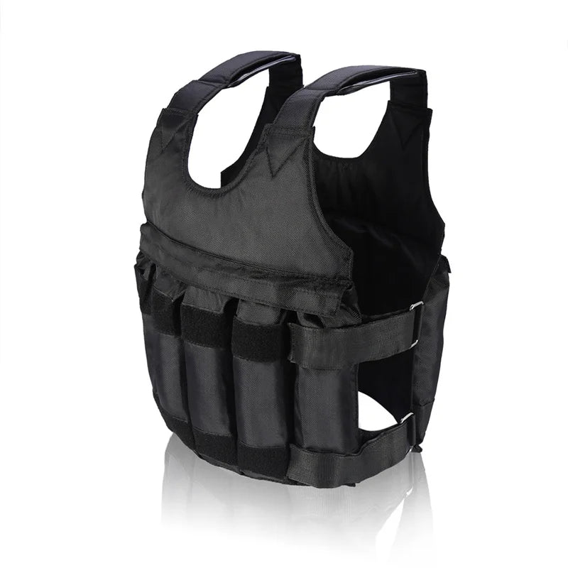 Adjustable 10-40lb Weighted Training Vest - Neoprene Comfort Fit