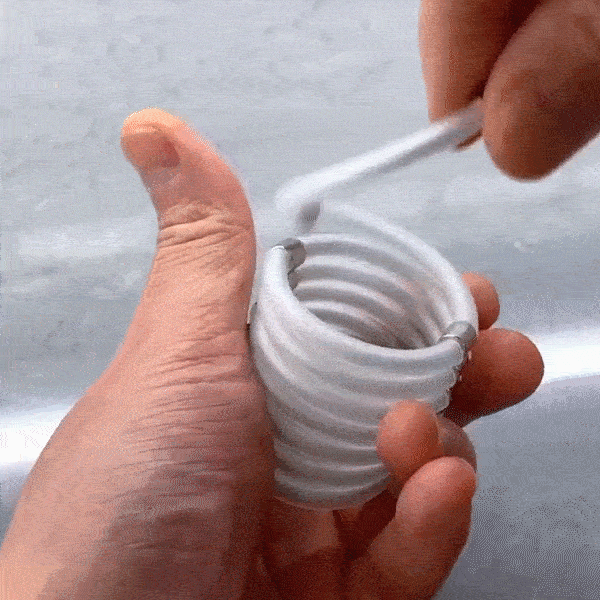 Magnetisches Telefonladekabel, selbstaufrollend