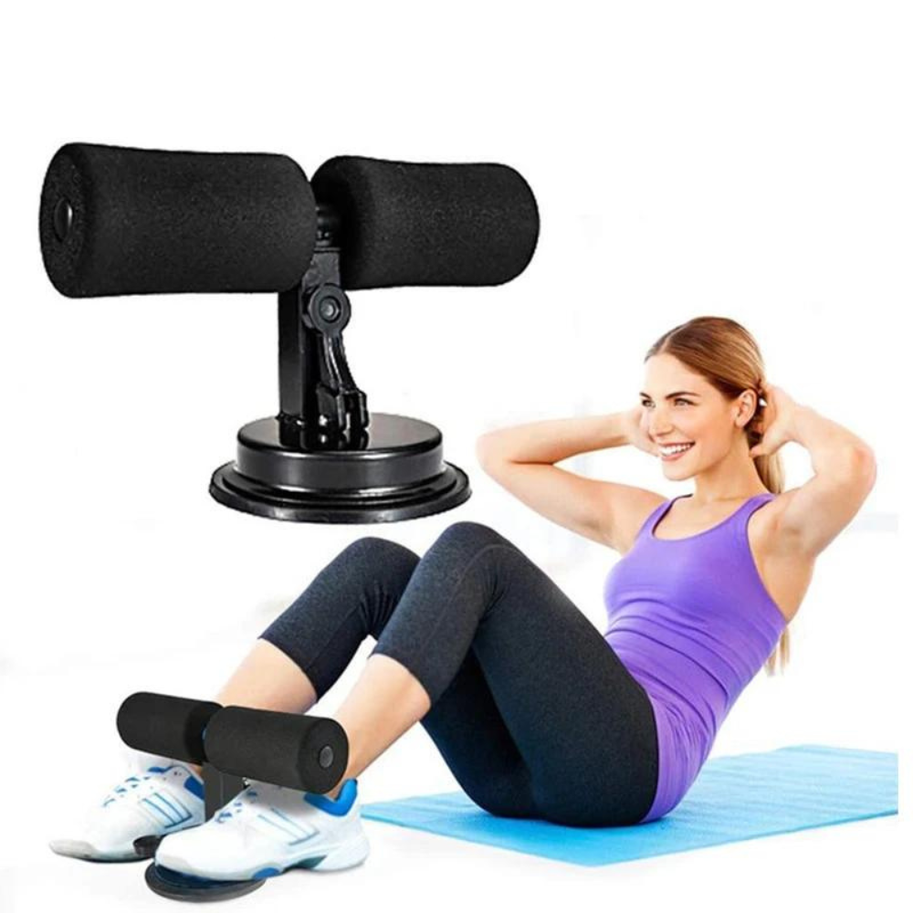Fitness Work Out Rubber Resistance Band, Resistance Wait Belt and Suction Situp Bar