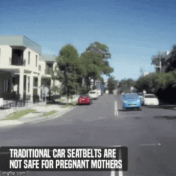 Schwangerschafts-Sicherheitsgurt